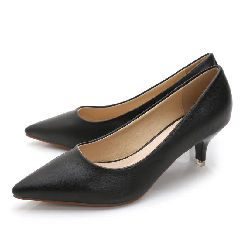 Damen Business-Pumps mit 5 cm Absatz – Elegante Spitzenschuhe Kaufschwan®