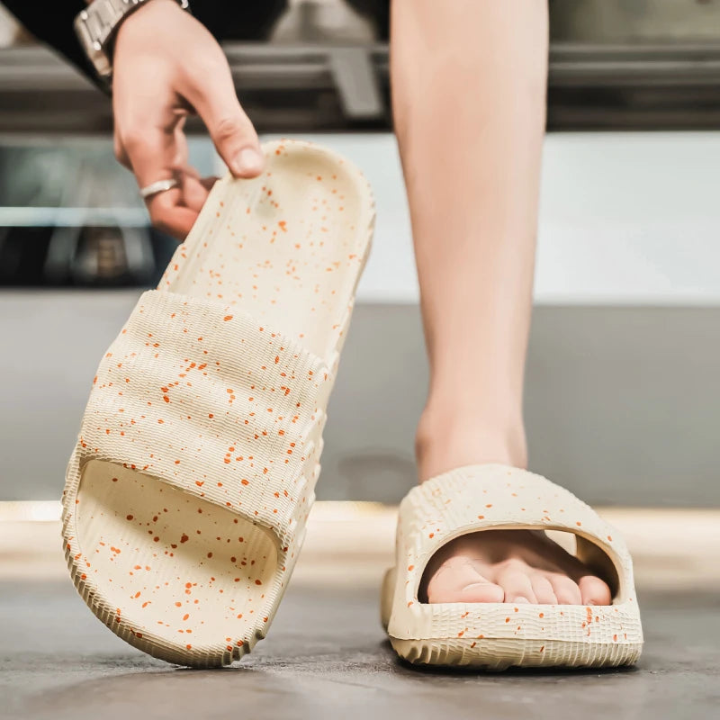 Herren Sommer Flip-Flops für Sport & Zuhause | Outdoor Strandsandalen | Bequeme Freizeitslipper für den Alltag Kaufschwan®