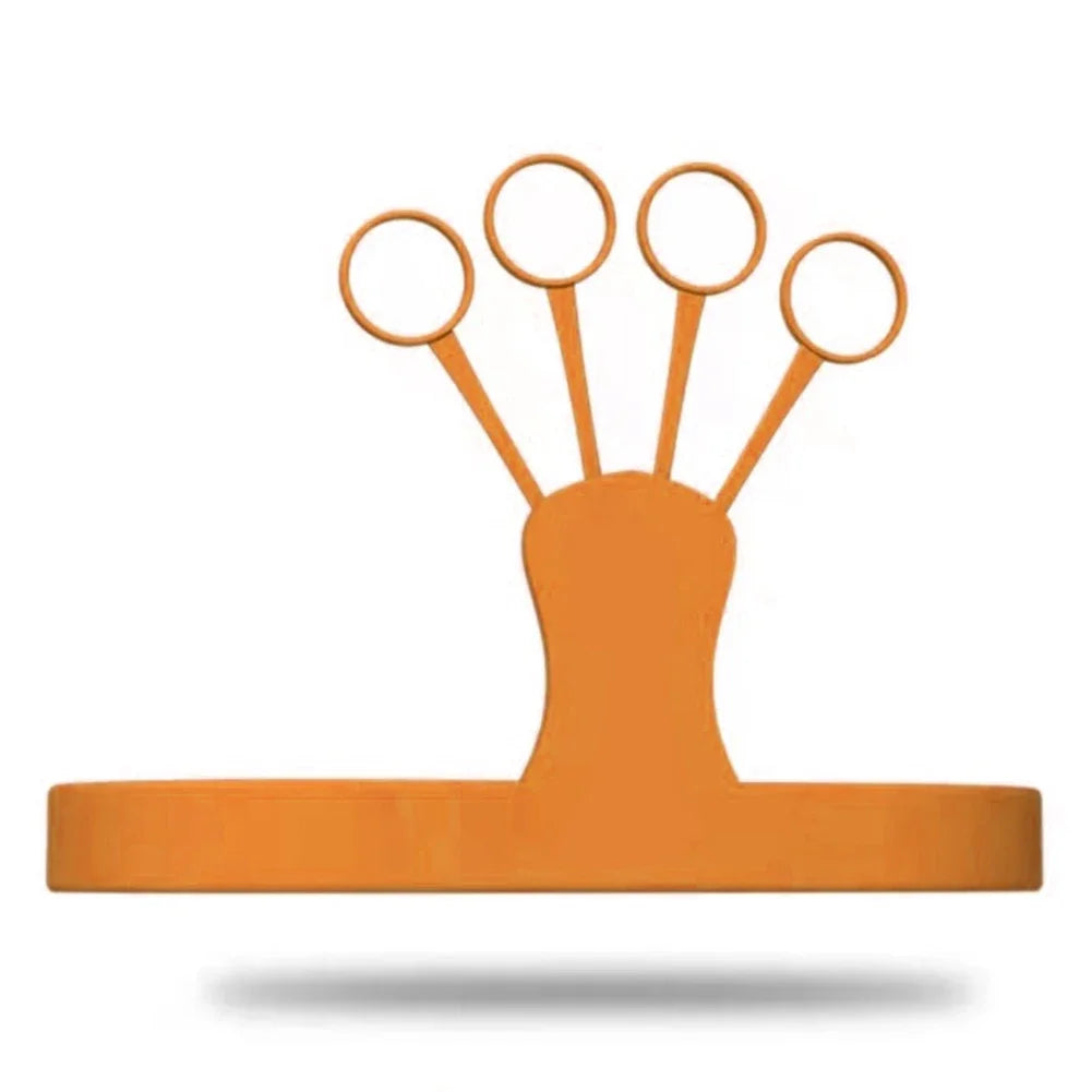 Basketball Wurfhilfe – Silikon Trainingsgerät zur Korrektur der Wurfhaltung | Handhalter für Präzises Wurftraining Kaufschwan® Orange
