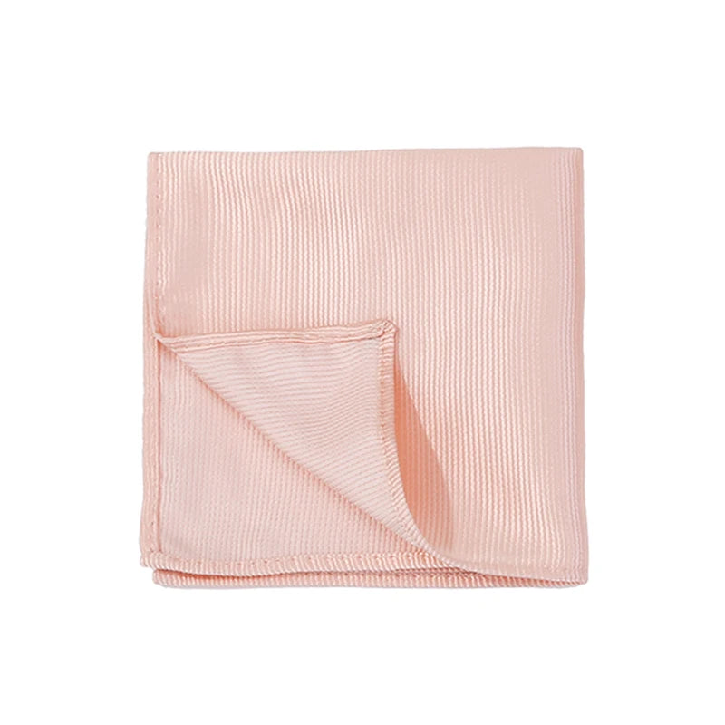 Klassisches Herren Einstecktuch – Mehrfarbig, Einfarbig & Gestreift, Elegantes Business-Accessoire für Anzüge Kaufschwan® Cremefarben