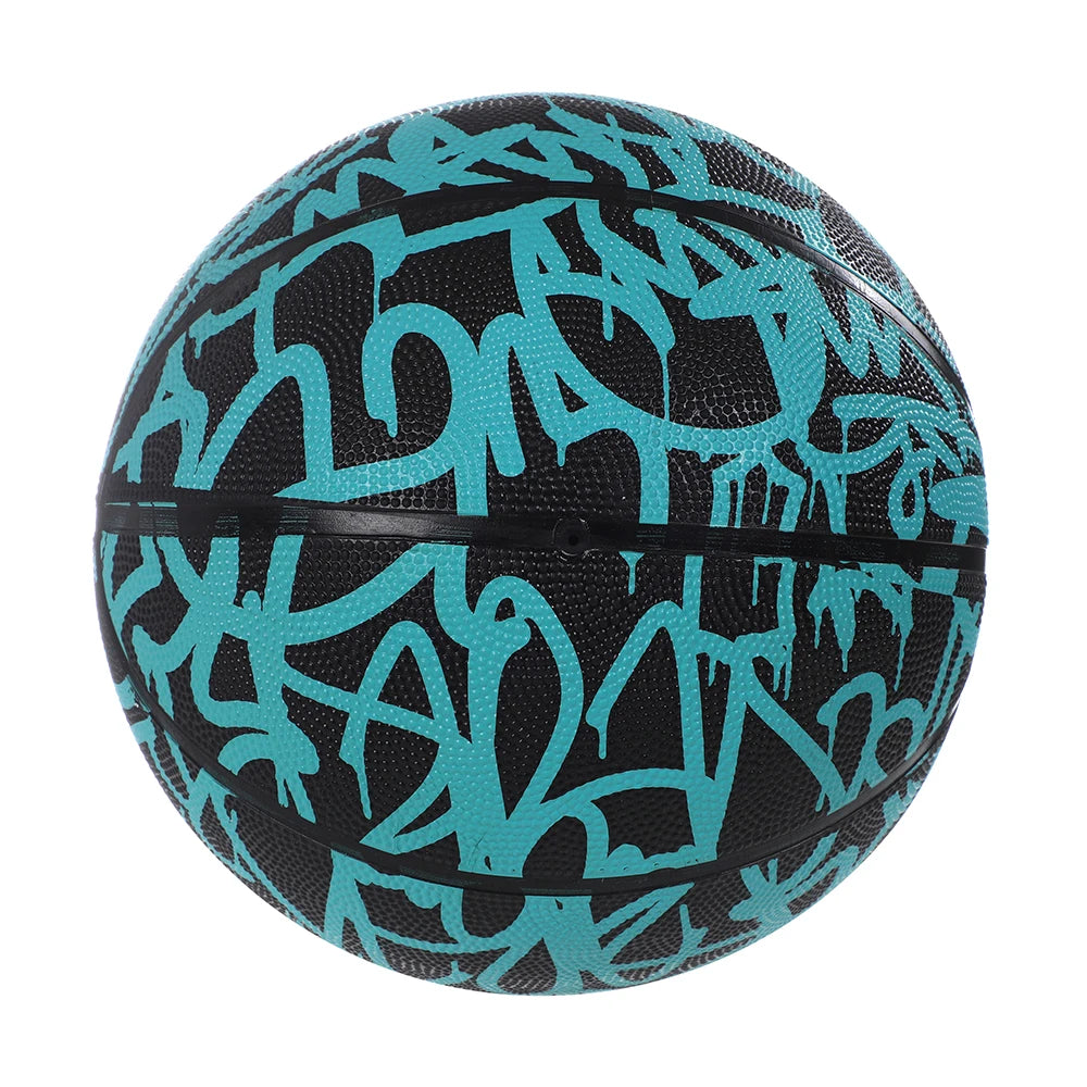 Professioneller Gummibasketball Größe 7 – Langlebiger Outdoor Trainingsball für Erwachsene & Jugendliche | Sportball für Asphalt- & Betonplätze Kaufschwan®