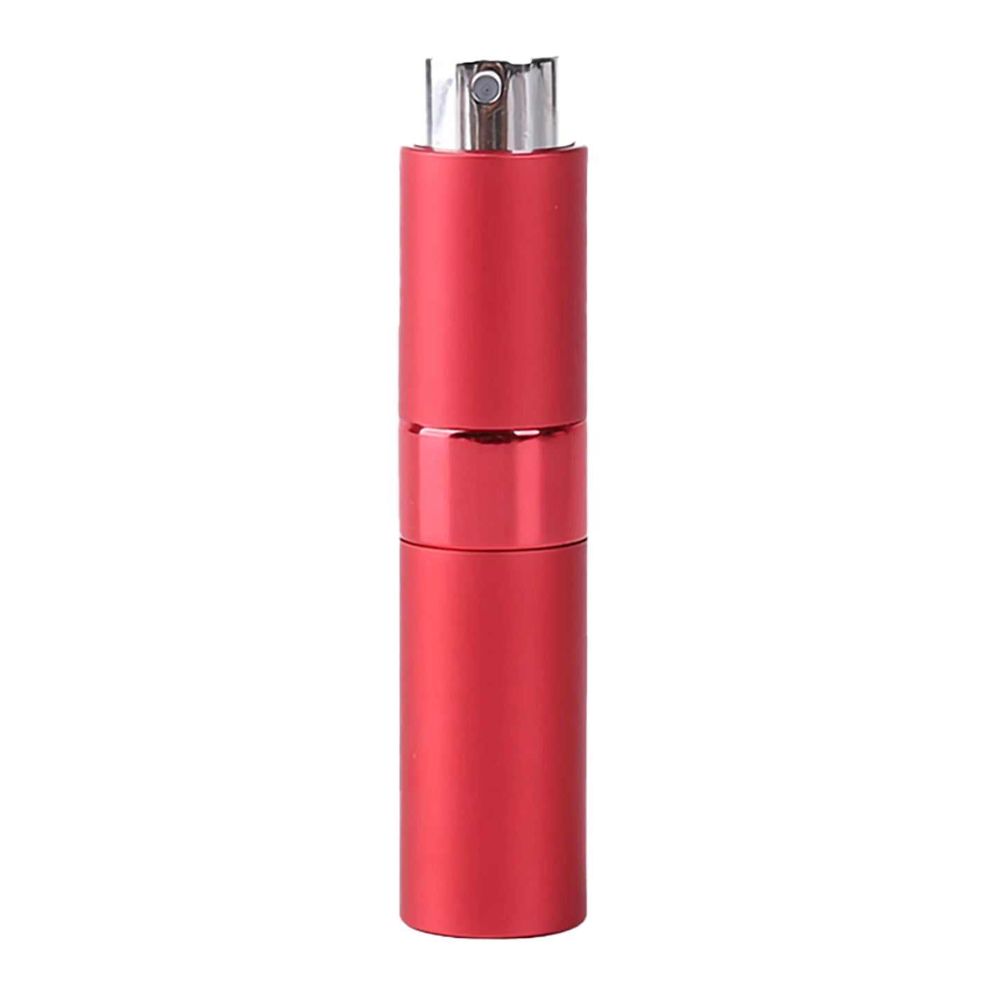 Perfume Refill Bottle 8ml Metal Aluminum Refillable Perfume Bottle Spray Bottle Portable Atomizer Perfume Travel Kaufschwan® Rot 8ML