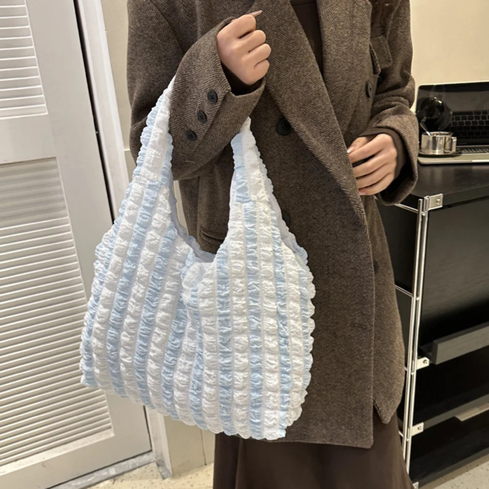 Elegante Falten Cloud Handtasche – Damen Schultertasche in Bonbonfarben | Große Kapazität Tote Bag für Alltag & Shopping Kaufschwan®