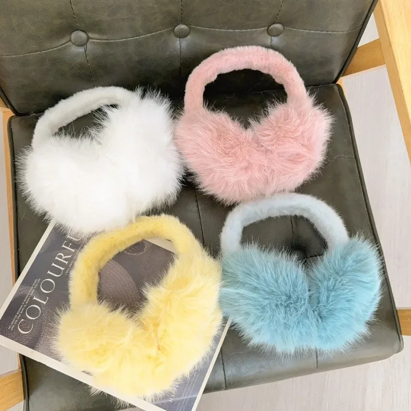 Winter Ohrwärmer – Unisex Weiche Plüsch Earmuffs | Outdoor Mode Einfarbig Ohrklappen-Schutz für Damen & Herren Kaufschwan®