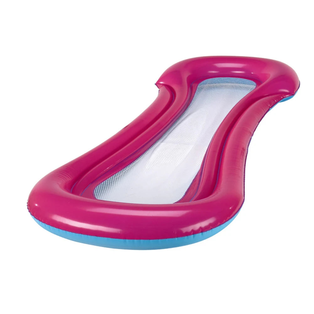 Aufblasbare Schwimm-Liege – Schwimmende Luftmatratze für Pool & Strand – Kaufschwan®