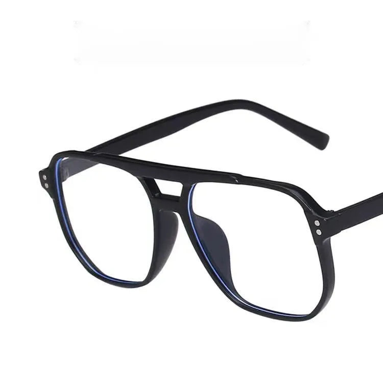 Retro Anti Blue Light Computer Glasses Frame Women Oversized Men Trendy Fashionable Stylish Eyeglasses Classic Spectacles Ouclos Kaufschwan®