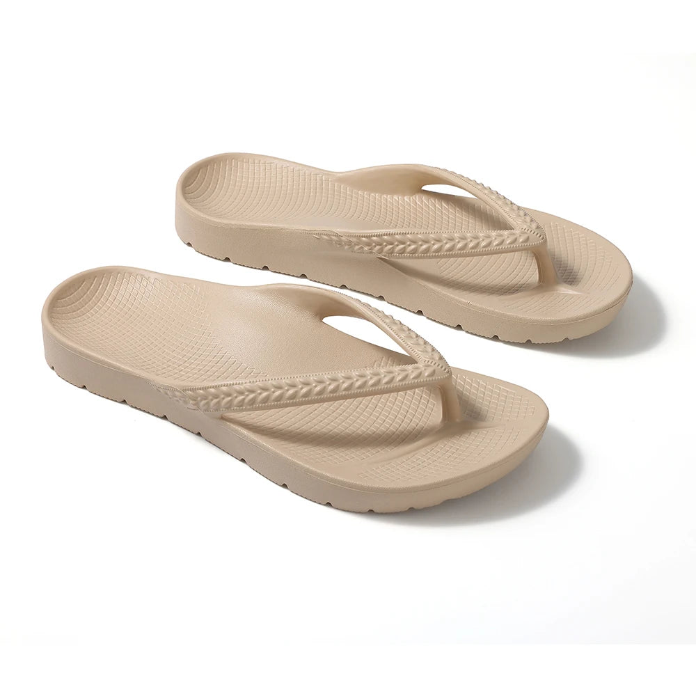Flip-Flops für Herren | Sommer-Orthopädische Sandalen | Plantarfasziitis-Linderung | Weiche, Leichte Hausschuhe Kaufschwan®