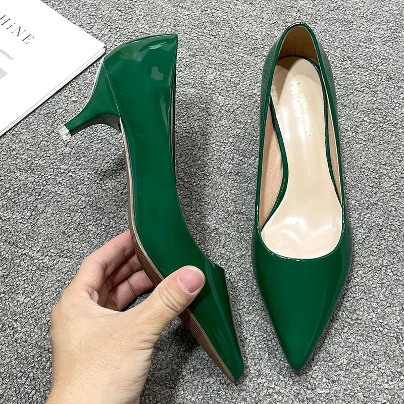Damen Business-Pumps mit 5 cm Absatz – Elegante Spitzenschuhe Kaufschwan®
