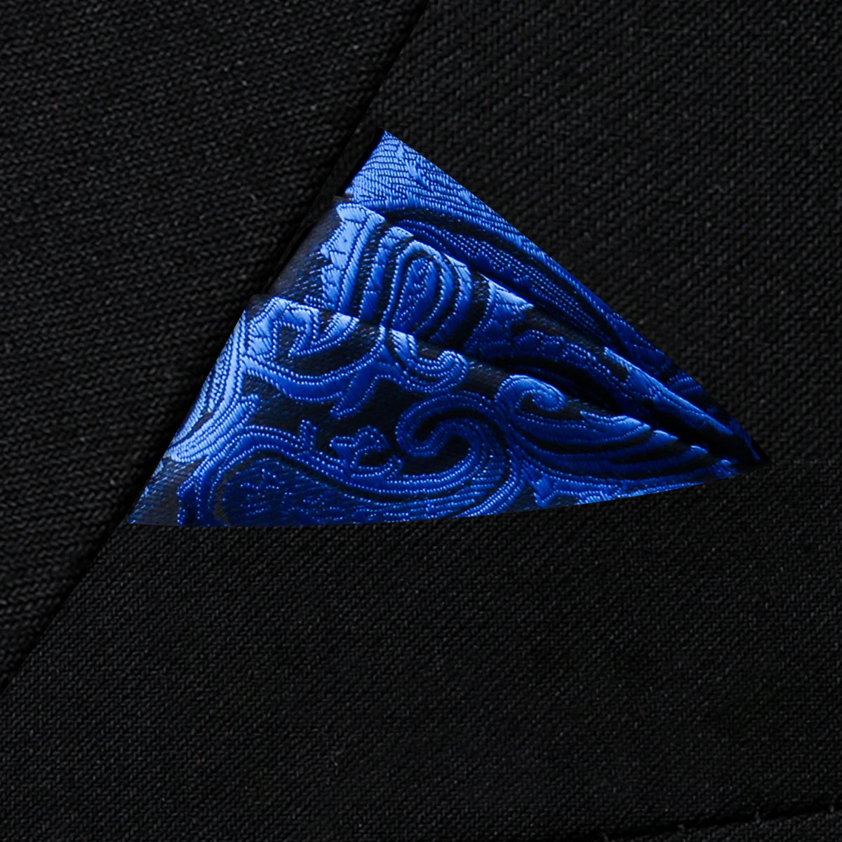 Herren Einstecktuch – Neues Design Jacquard Gewebtes Taschentuch, Braunes Anzug Accessoire für Hochzeit, Party & Formelle Anlässe Kaufschwan®