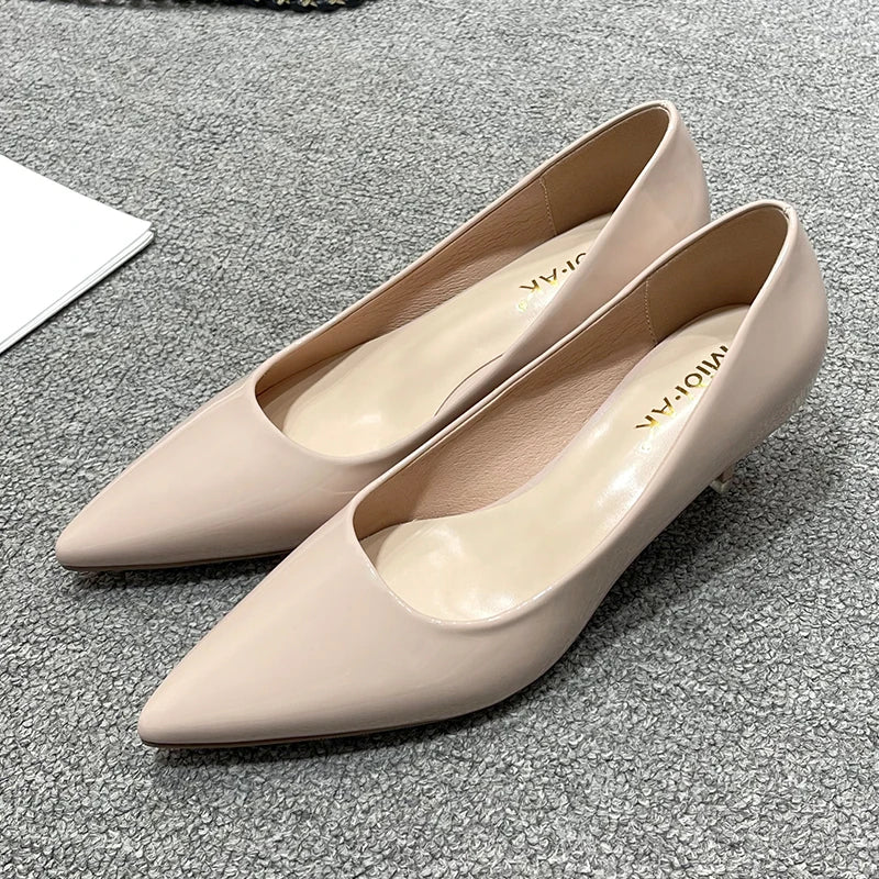 Damen Business-Pumps mit 5 cm Absatz – Elegante Spitzenschuhe