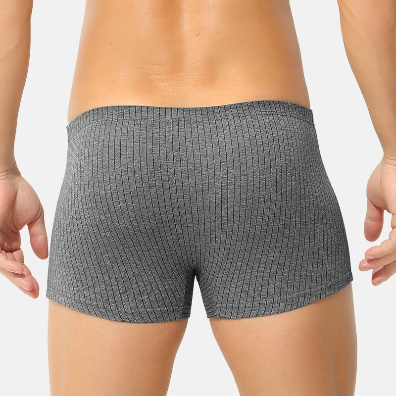 Herren Boxershorts aus Reiner Baumwolle | Einfach, Atmungsaktiv & Bequem | Sommerunterwäsche für Jungen & Männer Kaufschwan®
