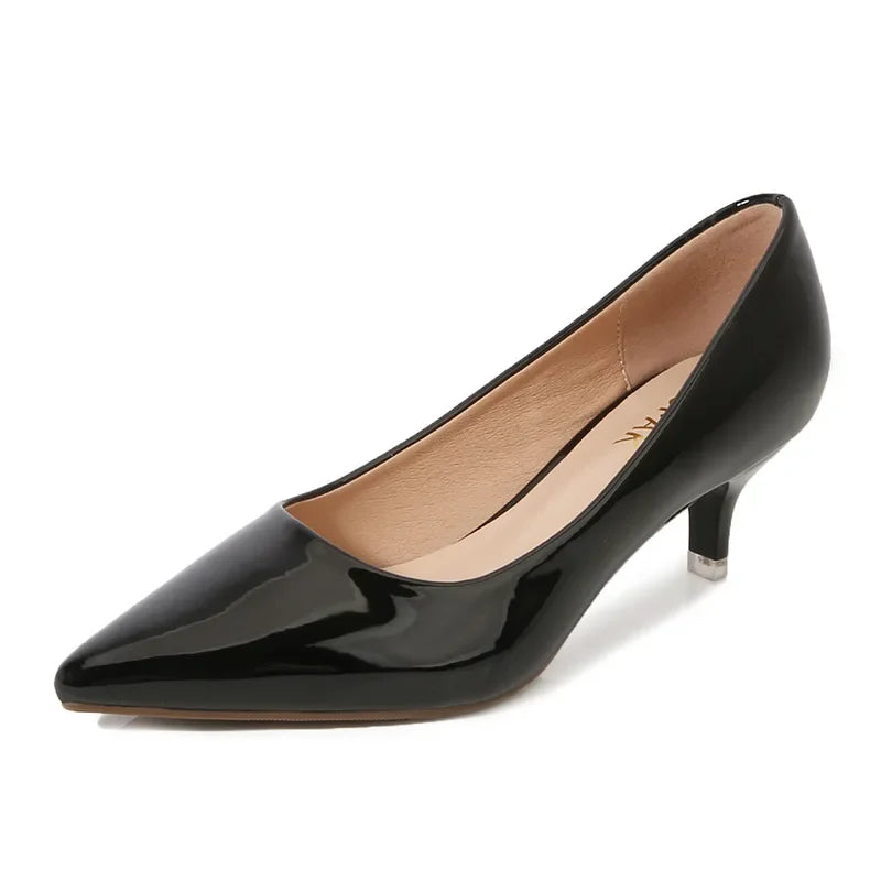 Damen Business-Pumps mit 5 cm Absatz – Elegante Spitzenschuhe