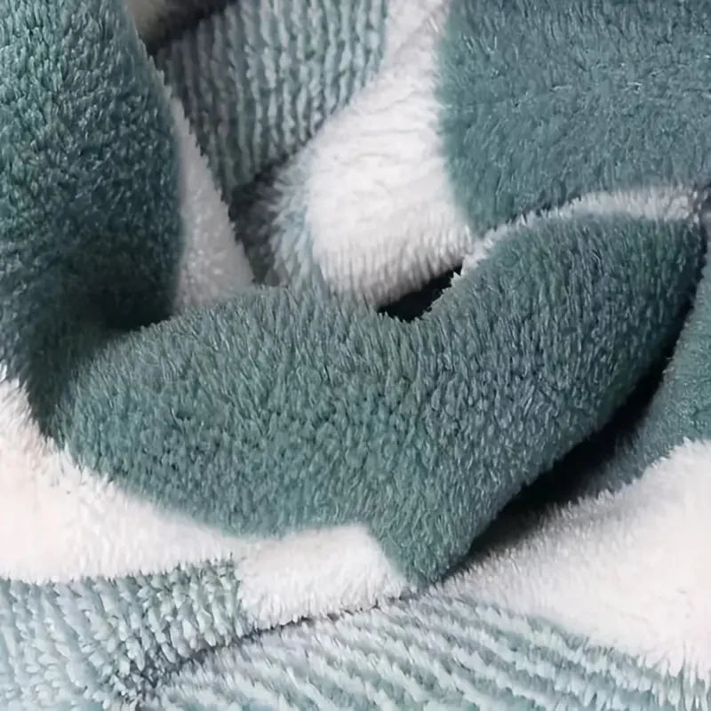 6-teiliges Coral Fleece Handtuch Set – 3 Badetücher & 3 Waschlappen | Weich, Saugfähig & Komfortabel für Dusche, Fitness & Hotel Kaufschwan®