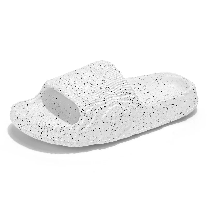 Herren Sommer Flip-Flops für Sport & Zuhause | Outdoor Strandsandalen | Bequeme Freizeitslipper für den Alltag Kaufschwan® Weiß 39-40