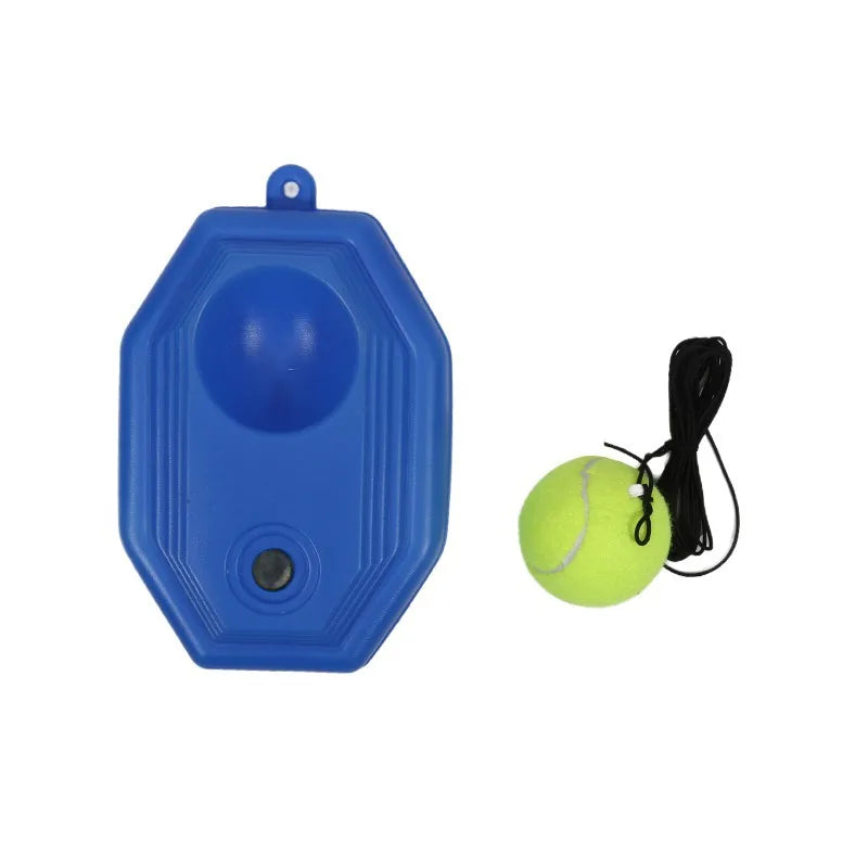 Tennis Trainer Rückprallball mit Schnur & Basisplatte – Selbsttrainingsgerät für Anfänger & Profis Kaufschwan®