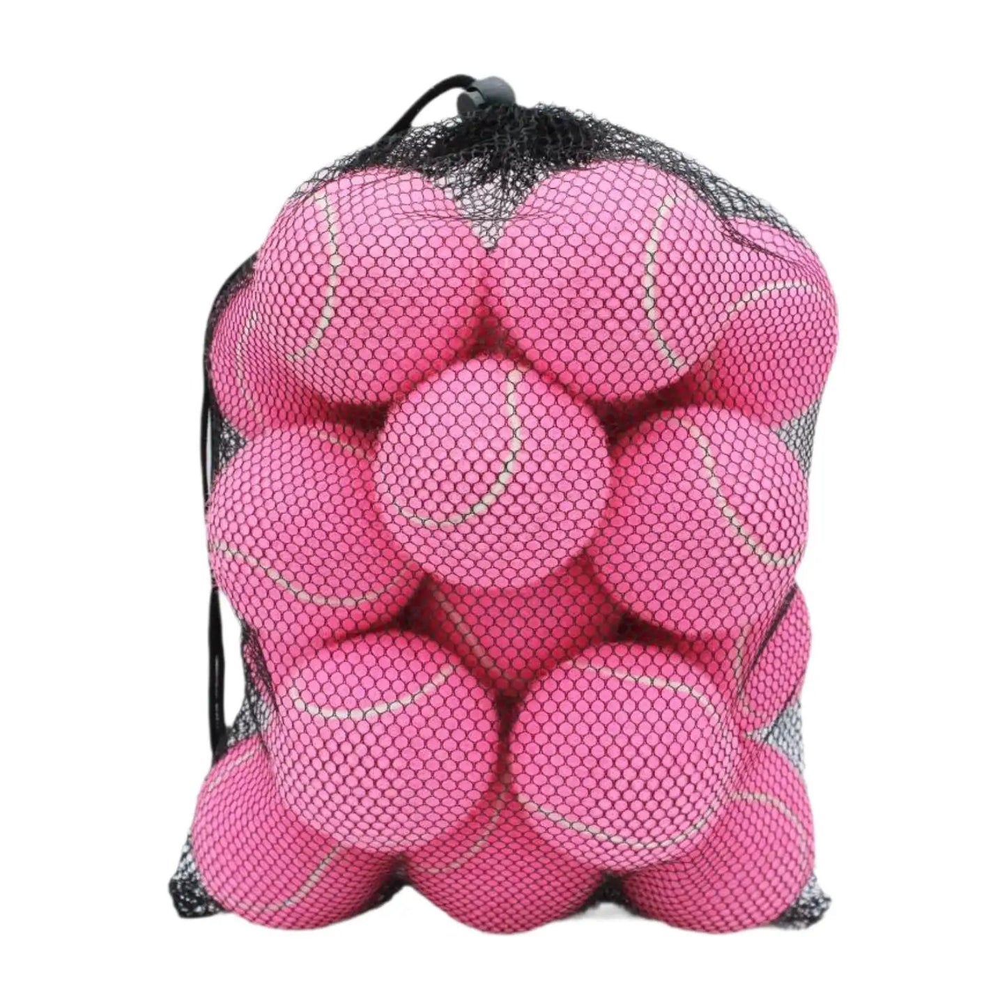 20er Pack Tennisbälle für Training & Übungen – Robuste 2,52" Standardgröße Bälle für Outdoor Sport & Tennistraining Kaufschwan® Rosa