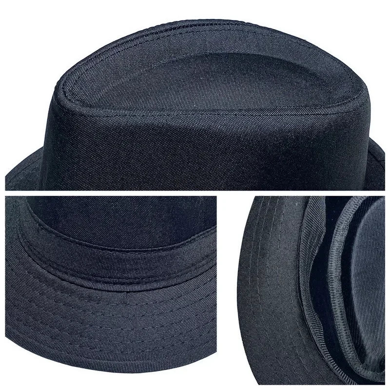 Sommer & Winter Hut - Jazzhut – Britischer Zylinderhut, Herren Fedora, Mittelalte & Ältere Warmer Jazzhut Kaufschwan®