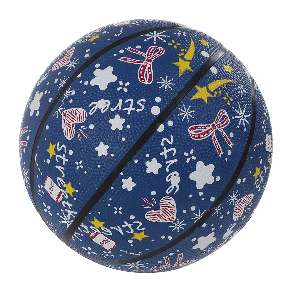 Professioneller Gummibasketball Größe 7 – Langlebiger Outdoor Trainingsball für Erwachsene & Jugendliche | Sportball für Asphalt- & Betonplätze Kaufschwan®
