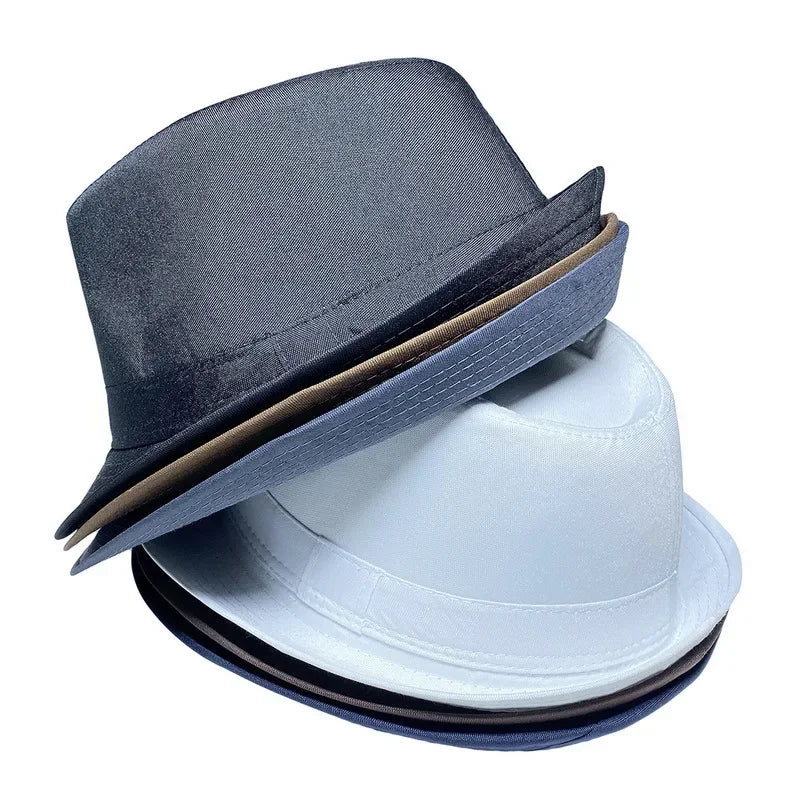 Sommer & Winter Hut - Jazzhut – Britischer Zylinderhut, Herren Fedora, Mittelalte & Ältere Warmer Jazzhut Kaufschwan®