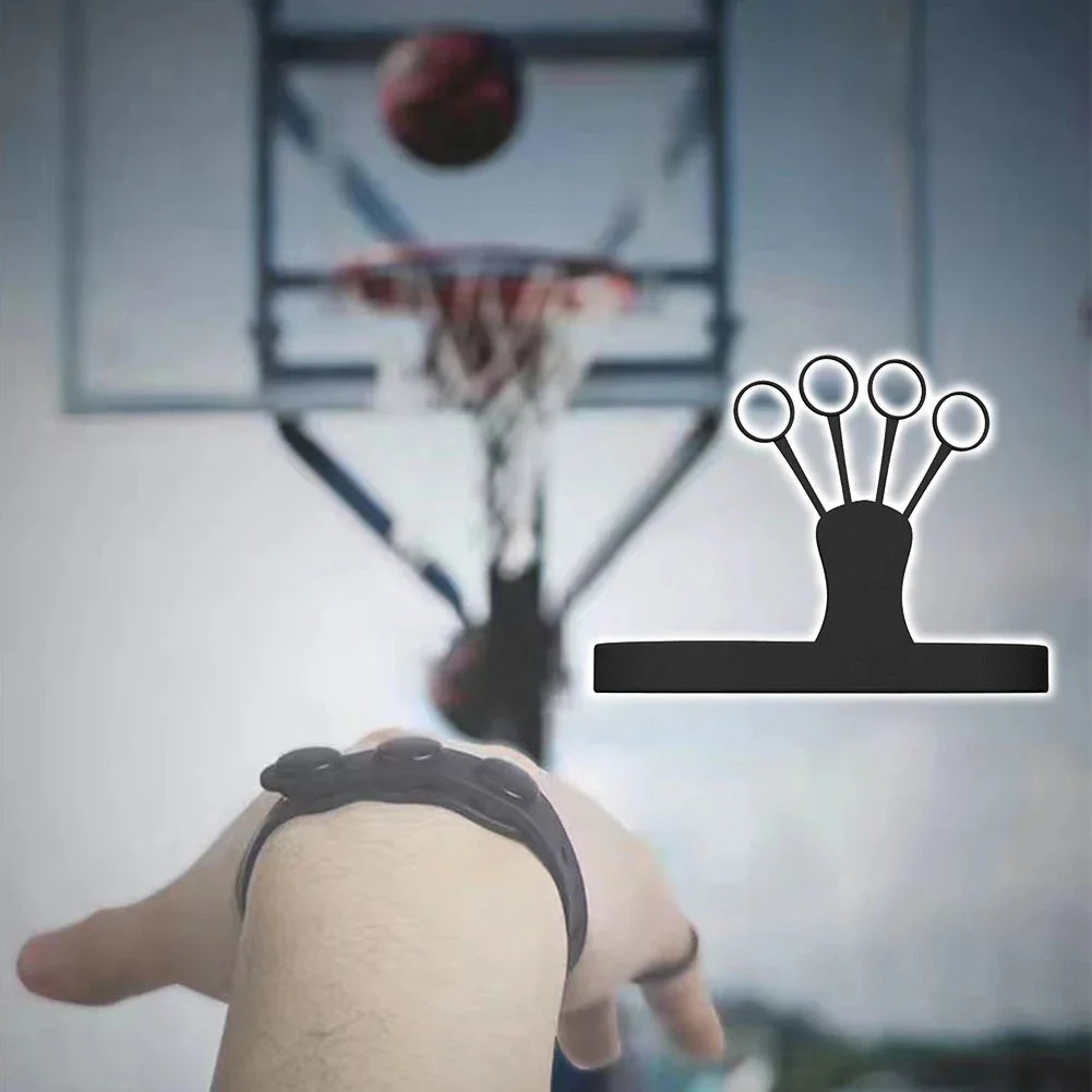 Basketball Wurfhilfe – Silikon Trainingsgerät zur Korrektur der Wurfhaltung | Handhalter für Präzises Wurftraining Kaufschwan®
