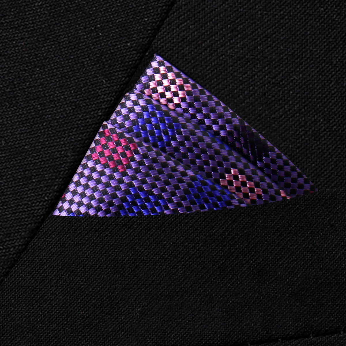 Herren Einstecktuch – Neues Design Jacquard Gewebtes Taschentuch, Braunes Anzug Accessoire für Hochzeit, Party & Formelle Anlässe