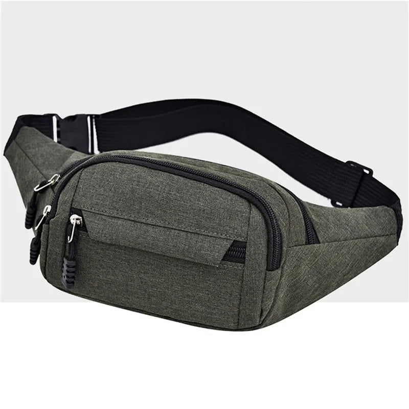 Unisex Hüft- und Bauchtasche – Banana Bum Bag | Modische Gürteltasche, Crossbody Brusttasche & Reise Fanny Pack für Damen und Herren Kaufschwan® Grün A