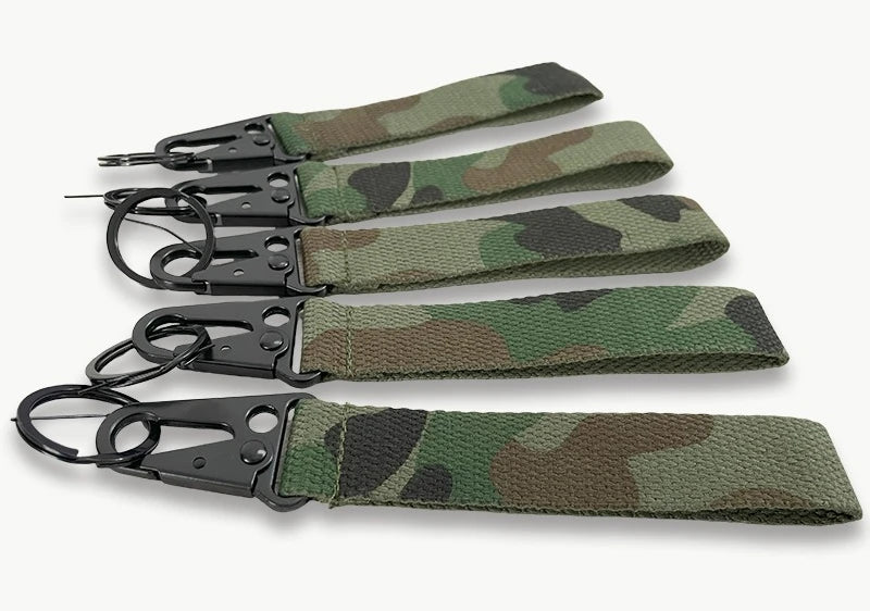 Personalisierter Schlüsselanhänger fürs Handgelenk – Mit eigenem Text oder Logo | Lanyard mit Clip für Auto & Motorrad, Unisex Design