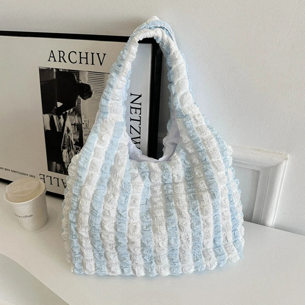 Elegante Falten Cloud Handtasche – Damen Schultertasche in Bonbonfarben | Große Kapazität Tote Bag für Alltag & Shopping Kaufschwan®