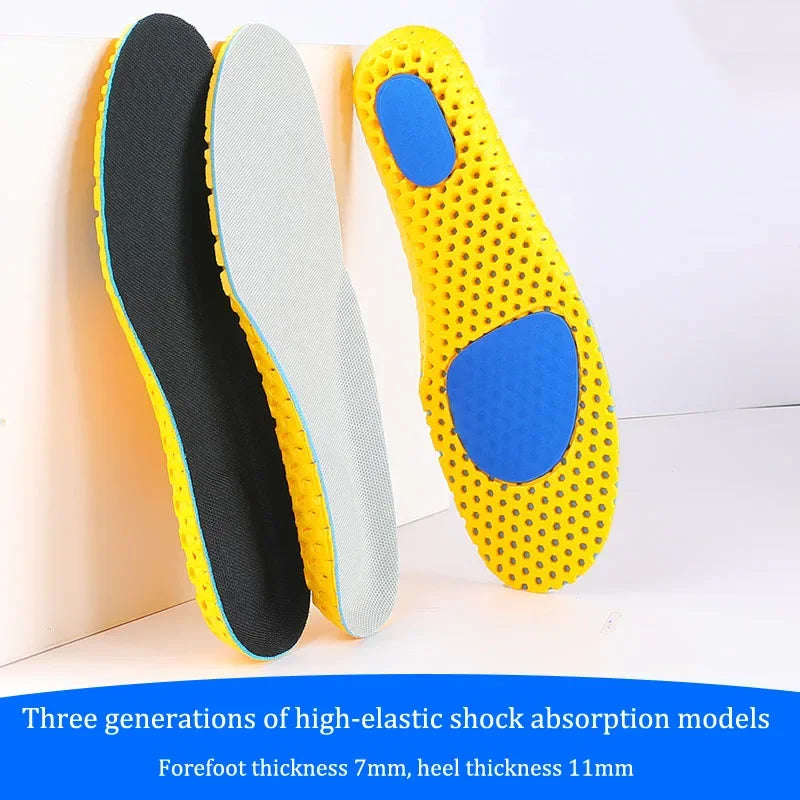 Neue Orthopädische Memory Foam Einlegesohlen | Atmungsaktive Mesh Sporteinlagen für Damen & Herren | Dämpfung & Fußgewölbeunterstützung Kaufschwan®