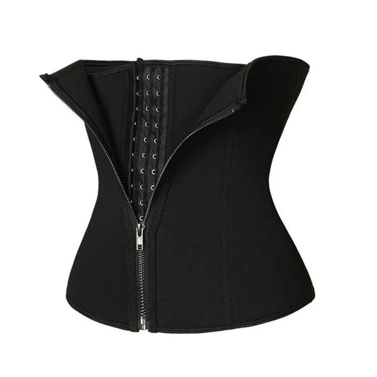 Damen Taillenformer Gürtel – Bauchweg Korsett, Figurformende Shapewear & Sport Taillentrainer für Gewichtsreduktion Kaufschwan® Schwarz S