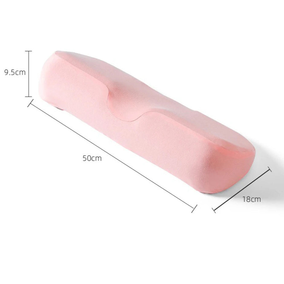 Memory Foam Konturkissen – Ergonomisches Orthopädisches Nackenkissen für Seiten-, Rücken- & Bauchschläfer Kaufschwan® Rosa