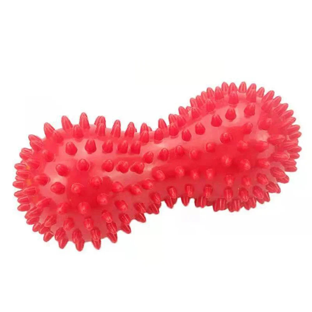 Weicher Noppen-Massage-Peanutball | Reflexzonenmassage & Myofasziale Entspannung | Plantarfasziitis, Muskelentspannung, Triggerpunkt Kaufschwan® Rot