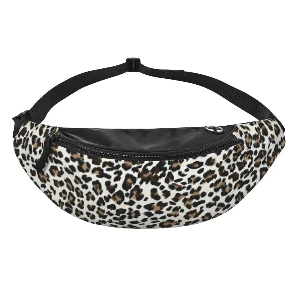 Leopardenmuster Gürteltasche – Unisex Hüfttasche | Cheetah Print Crossbody Bag für Laufen, Reisen & Handy Kaufschwan®