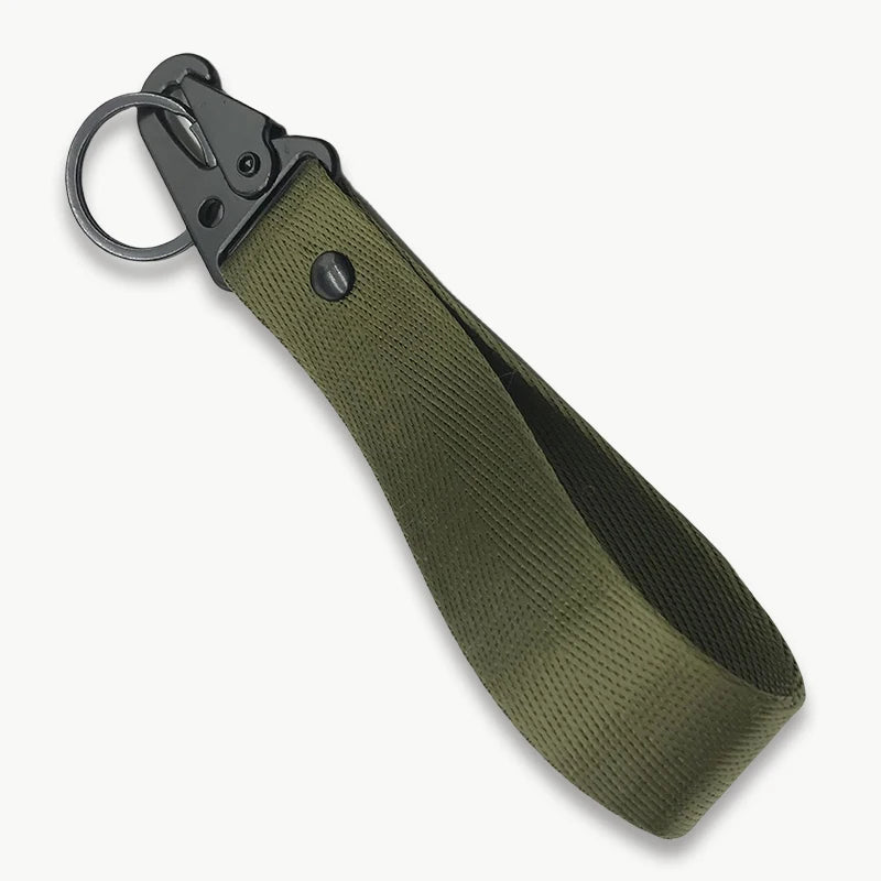 Personalisierter Schlüsselanhänger fürs Handgelenk – Mit eigenem Text oder Logo | Lanyard mit Clip für Auto & Motorrad, Unisex Design