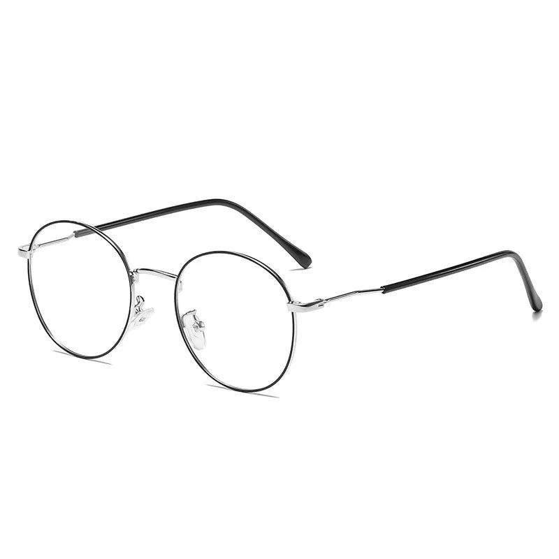 Anti Radiation Eyeglasses For Women/Men Anti Blue Ray Transition Eyeglass Kaufschwan® Schwarz Silber