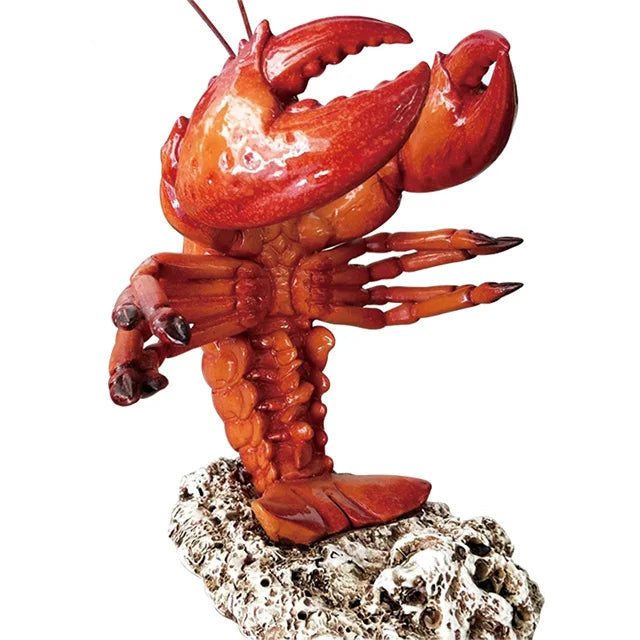 Hummer Weinflaschenhalter – Harz Langusten Flaschenständer | Maritime Küchen- & Bar Dekoration | Meeres-Themen Ornament