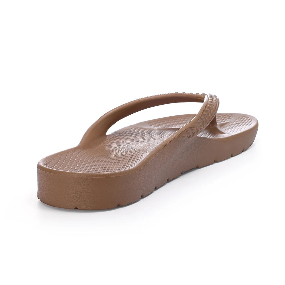 Flip-Flops für Herren | Sommer-Orthopädische Sandalen | Plantarfasziitis-Linderung | Weiche, Leichte Hausschuhe Kaufschwan®