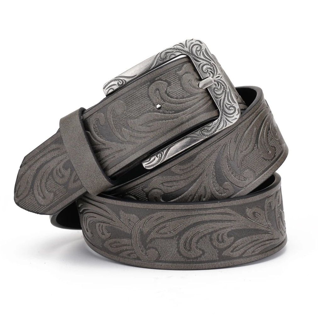 Herren PU-Leder Gürtel – Mehrfarbiger Gürtel mit Dornschließe | Stilvoller Freizeit & Business Gürtel, Perfektes Geschenk für Männer