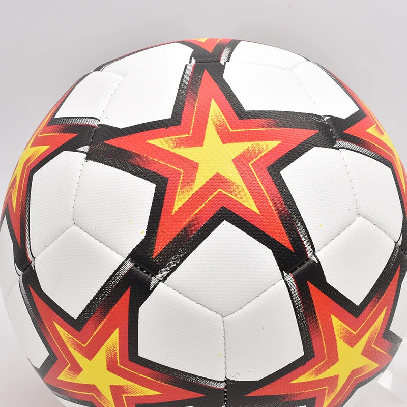 Professioneller Fußball Größe 5 – Hochwertiger Weicher PU Fußball | Outdoor Sport, Liga & Trainingsspiel Kaufschwan®