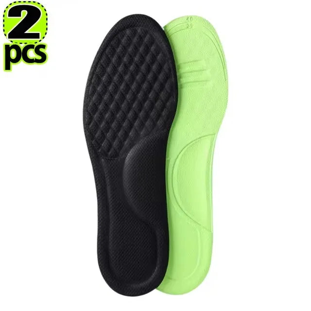 12/2 Stück Weiche Memory Foam Orthopädische Einlegesohlen | Deodorierend & Antibakteriell für Sport & Alltag Kaufschwan®