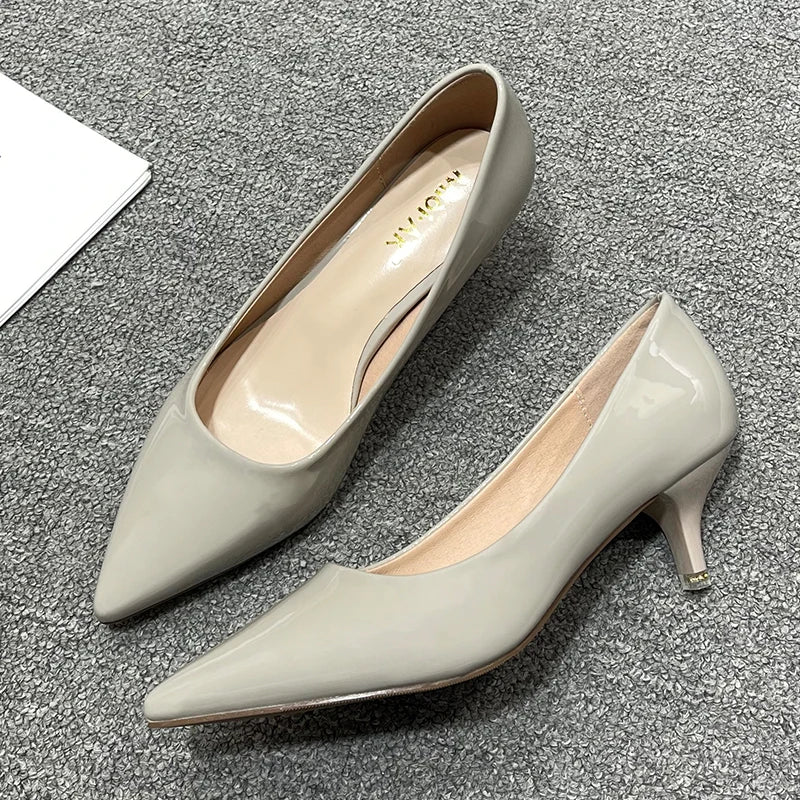 Damen Business-Pumps mit 5 cm Absatz – Elegante Spitzenschuhe