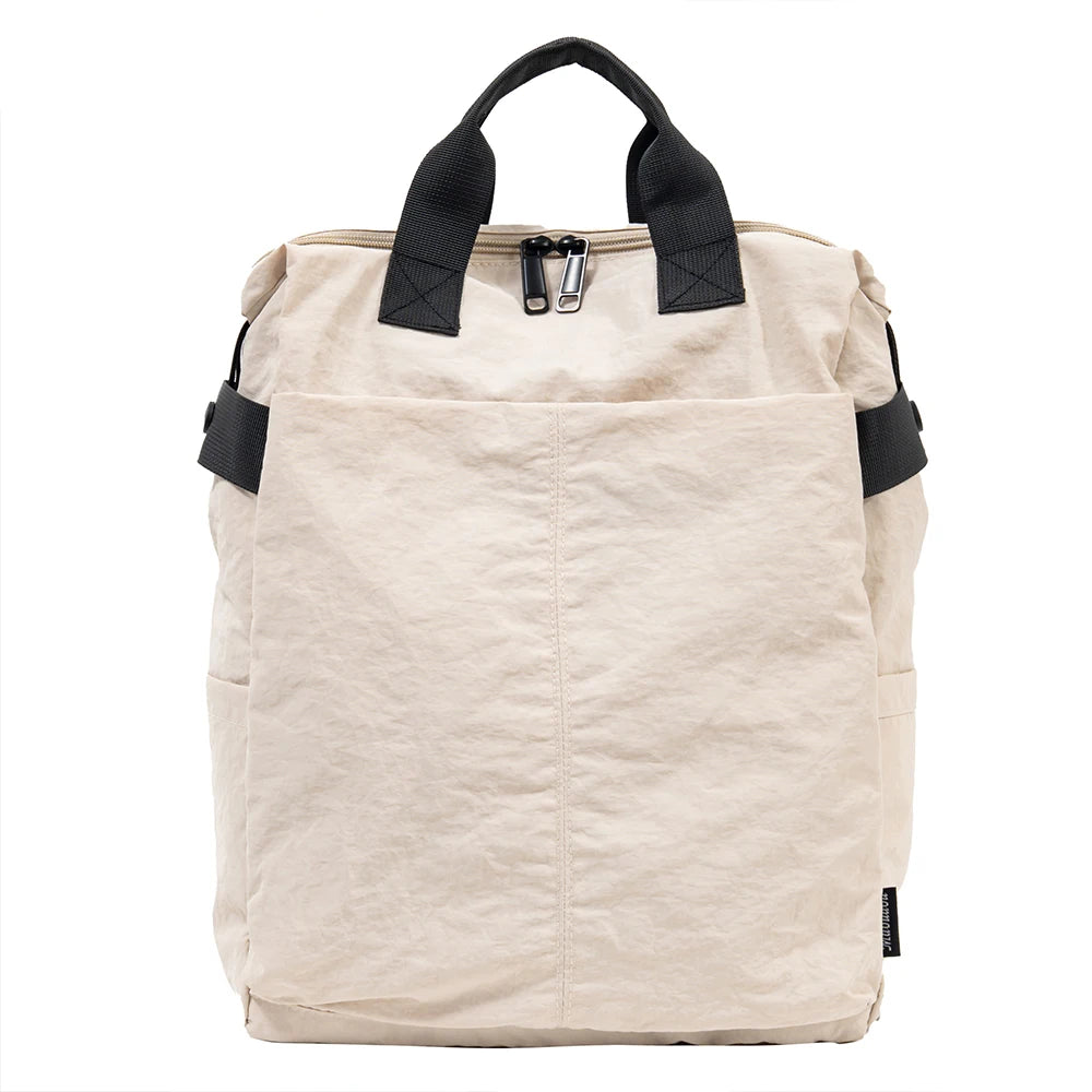 Modischer Rucksack | Leicht & Vielseitig für Schule, Reisen & Wandern | Laptop- & Alltagstasche Kaufschwan® Weiß