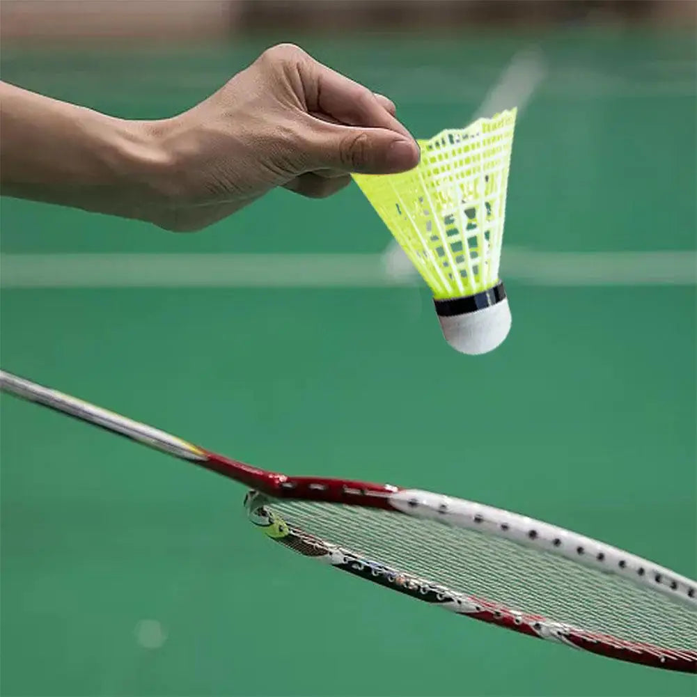 10 Stück Grüne Badminton Federbälle – Tragbare Nylon Trainings Federbälle | Langlebige Outdoor Sport Federbälle Kaufschwan®