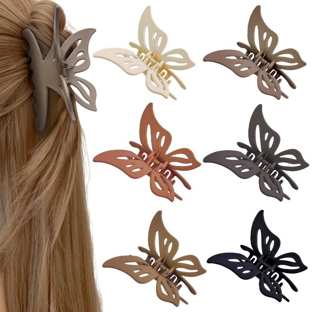 Retro 3D Schmetterlings-Haarklammern Set für Damen Kaufschwan®
