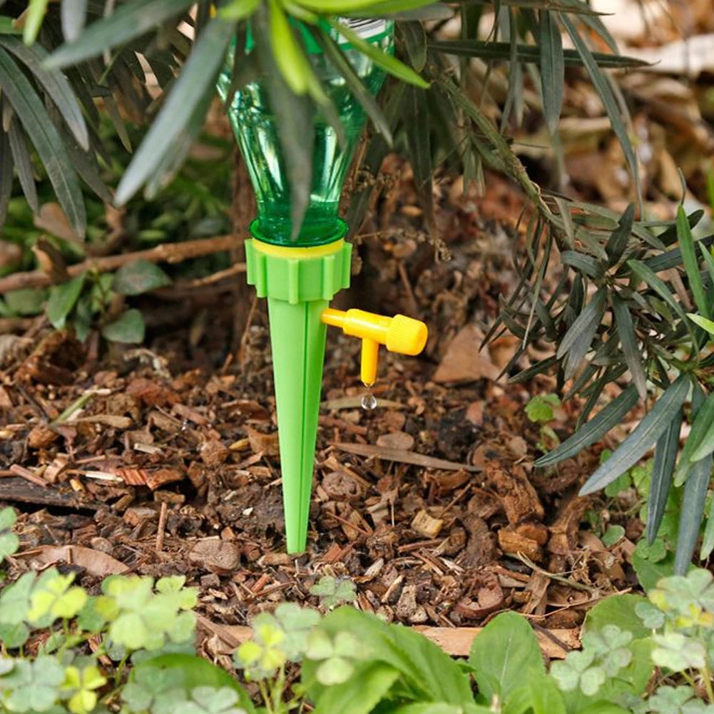 Automatisches Bewässerungsset – Selbstbewässerung & Tropfbewässerungssystem | Intelligente Bewässerungssteuerung für Haus & Gartenpflanzen