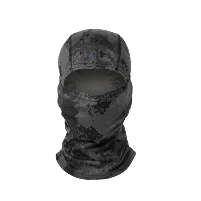 Camouflage Balaclava Mütze – Vollgesichtsmaske für Radfahren, Jagd & Outdoor Sport | Skimaske Motorrad Helm Unterziehmütze