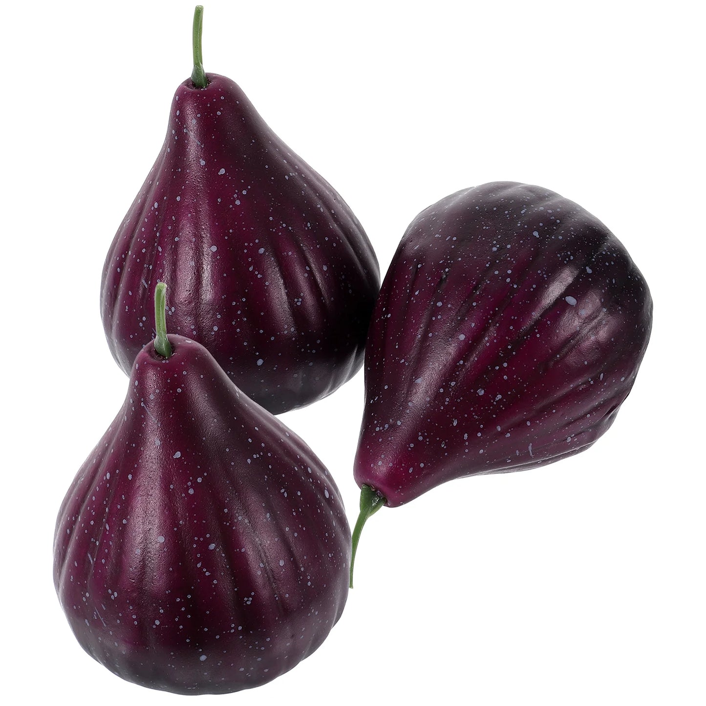 3 Stück Künstliche Feigen – Realistische Plastik Feigenfrüchte für Dekoration & Präsentation Kaufschwan®