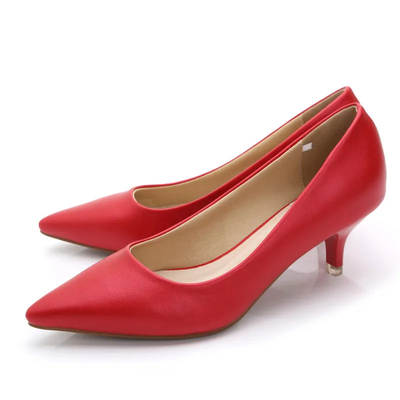 Damen Business-Pumps mit 5 cm Absatz – Elegante Spitzenschuhe Kaufschwan®