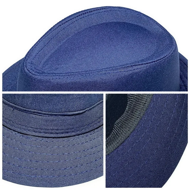 Sommer & Winter Hut - Jazzhut – Britischer Zylinderhut, Herren Fedora, Mittelalte & Ältere Warmer Jazzhut