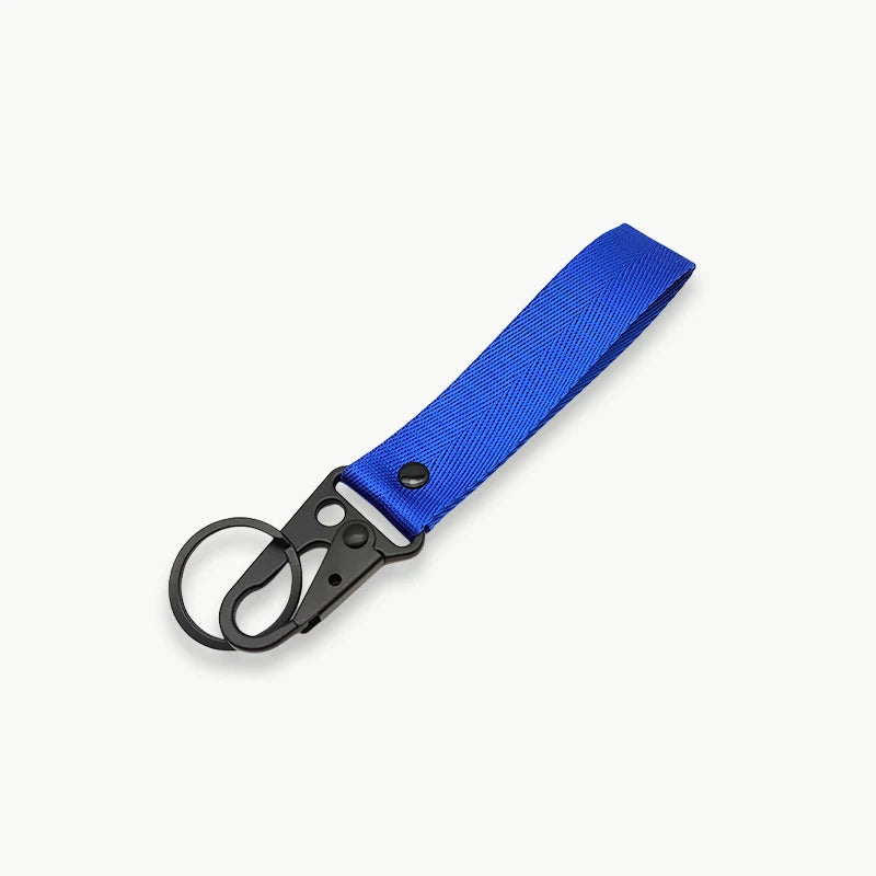 Personalisierter Schlüsselanhänger fürs Handgelenk – Mit eigenem Text oder Logo | Lanyard mit Clip für Auto & Motorrad, Unisex Design